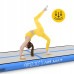  Мат гимнастический надувной 4FIZJO Air Track Mat 300 x 100 x 15 cм White/Blue (P-5907739311771) - фото №7